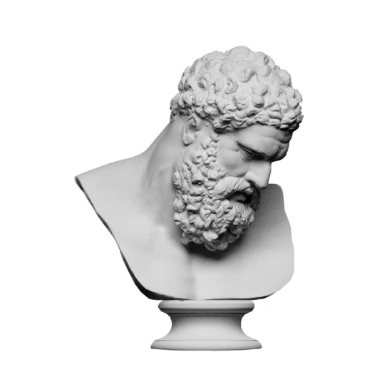 تصویر از مجسمه طرح هرکول مدل x1030