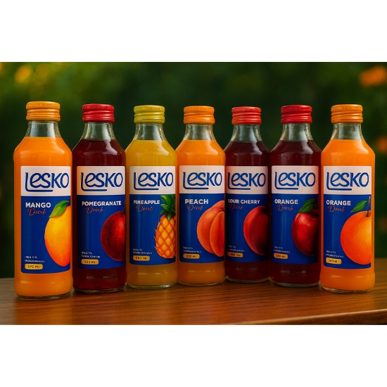 تصویر از آبمیوه 320 شیشه لسکو هلو