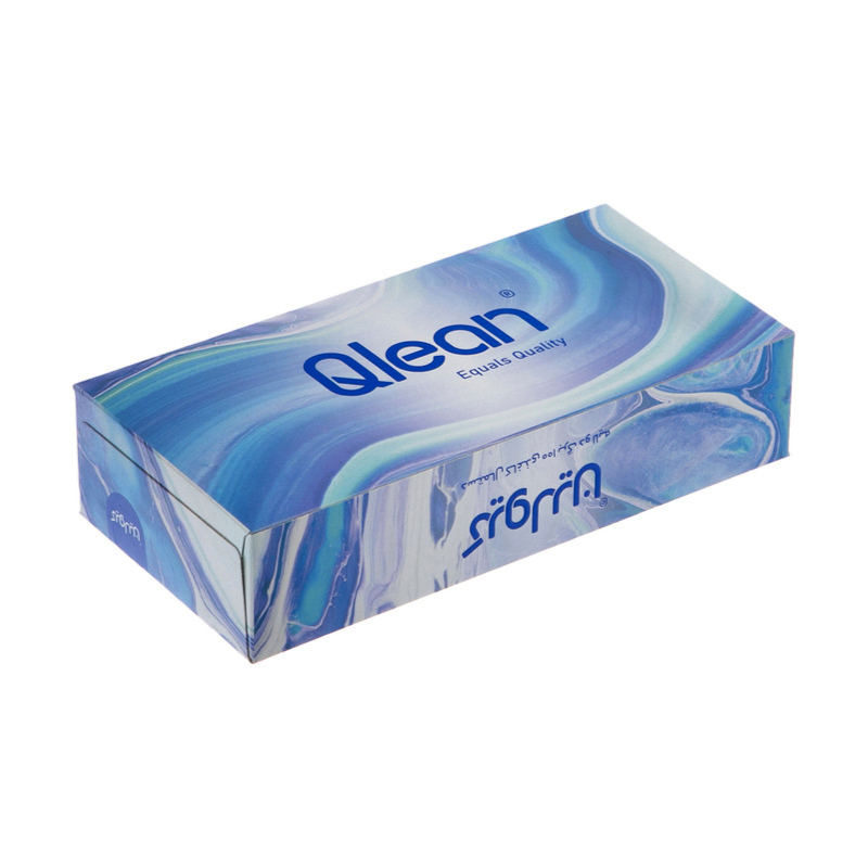 دستمال کاغذی جعبه ای کیولین 100 برگ 