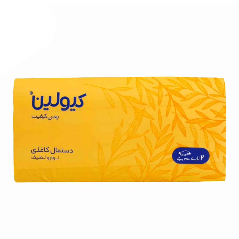 دستمال کاغذی سافت کیولین 250 برگ 