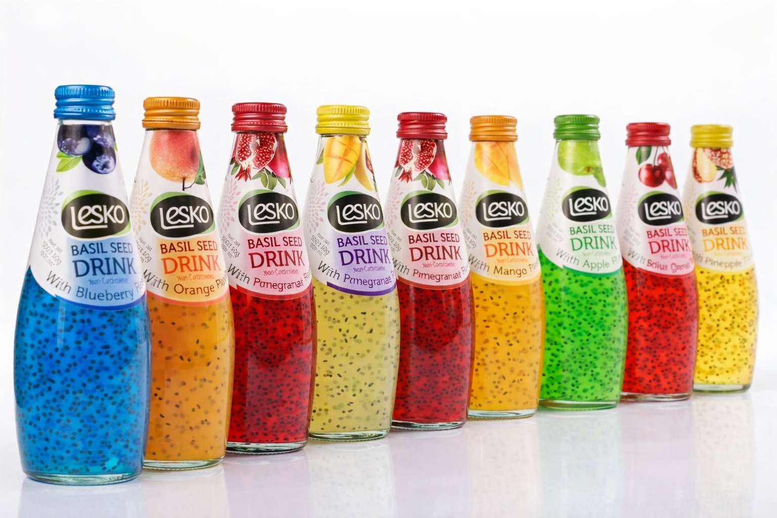 تخم شربتی شیشه لسکو طالبی