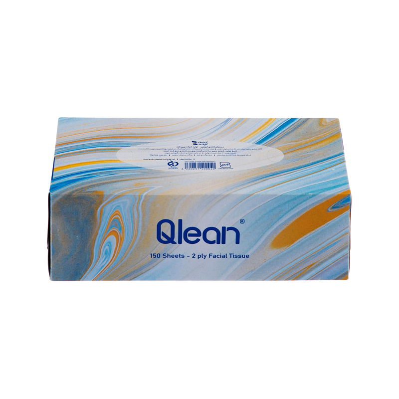 دستمال کاغذی جعبه ای کیولین 250 برگ 