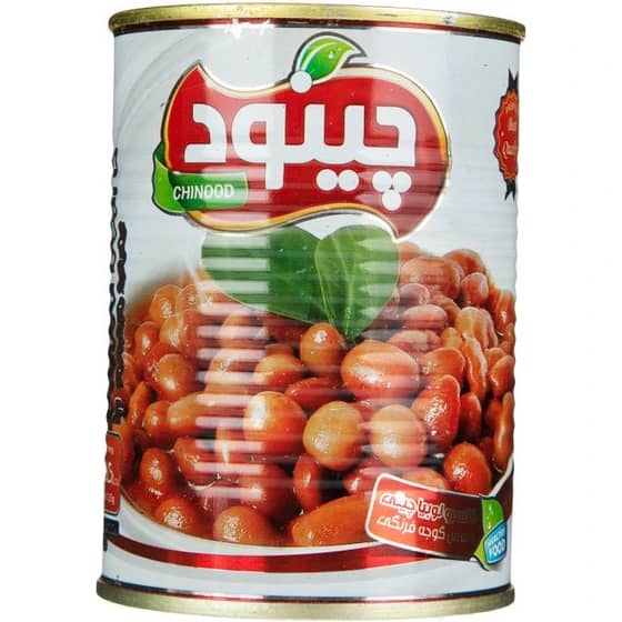 کنسرو لوبیا چینود 380 گرمی